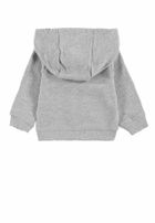 Bluza chłopięca z kapturem, rozpinana, szara, Tom Tailor