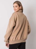 Bluza damska, beżowa, Ex Moda