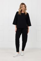 Bluza damska, czarna, Italian Fashion