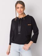 Bluza damska, czarna, Relevance