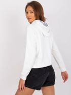 Bluza damska z kapturem, ecru, Ex Moda