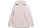 Bluza damska z kapturem, różowa, 4F