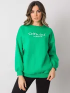 Bluza damska, zielona, Ex Moda