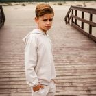 Bluza dziecięca z katurem, beżowa, Eevi