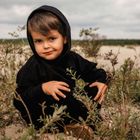Bluza dziecięca z katurem, czarna, Eevi