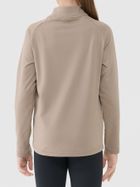 Bluza dziewczęca, beżowa, 4F