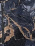 Bluza dziewczęca, polarowa, granatowa, 4F