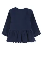 Bluza dziewczęca, rozpinana, niebieska, Tom Tailor