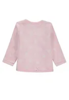 Bluza dziewczęca, rozpinana, różowa, Kanz