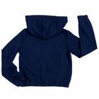 Bluza dziewczęca z kapturem, rozpinana, granatowa, Tom Tailor