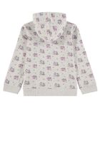 Bluza dziewczęca z kapturem, rozpinana, jasnobeżowa, Tom Tailor