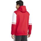 Bluza męska z kapturem, czerwona, Adidas Squadra