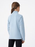 Bluza termoaktywna dziewczęca, polarowa, niebieska, 4F