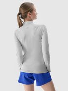 Bluza trekkingowa damska, szara, 4F