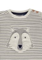 Bluzka chłopięca z długim rękawem, biała, Tom Tailor