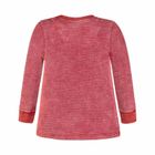 Bluzka chłopięca z długim rękawem, czerwona, Kanz