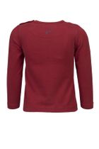 Bluzka chłopięca z długim rękawem, czerwona, Lief