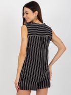 Bluzka damska bez rękawów, czarna, Fresh Made