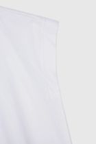 Bluzka damska z krótkim rękawem, biała, Moodo