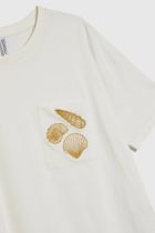 Bluzka damska z krótkim rękawem, biała, Moodo