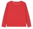 Bluzka dziewczęca z długim rękawem, czerwona, Tom Tailor