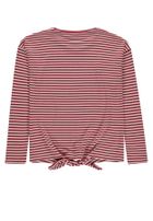 Bluzka dziewczęca z długim rękawem, czerwona, Tom Tailor