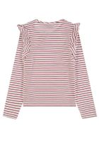 Bluzka dziewczęca z długim rękawem, czerwona, Tom Tailor