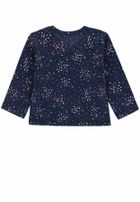 Bluzka dziewczęca z długim rękawem, niebieska, Tom Tailor