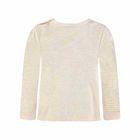 Bluzka dziewczęca z długim rękawem, różowa, Kanz