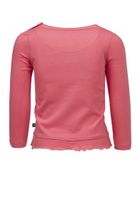 Bluzka dziewczęca z długim rękawem, różowa, Shine on, Lief