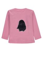 Bluzka dziewczęca z długim rękawem, różowa, Tom Tailor