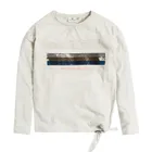 Bluzka dziewczęca z długim rękawem, szara, Tom Tailor