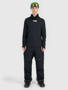 Bluzka termoaktywna męska z długim rękawem, czarna, 4F