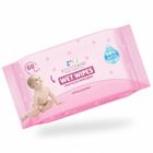 Bocioland, chusteczki nawilżane dla dzieci i niemowląt, 99% wody, 12-60 szt. + etui