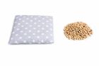Bocioland, Grochy, termofor z pestkami wiśni, 500 g, szary