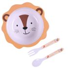 Bocioland, Lew, zestaw naczyń, 5 elementów