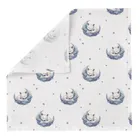 Bocioland, Liski, pieluszka bambusowa, 110-110 cm