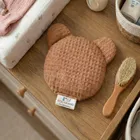 Bocioland, Miś, termofor z pestek wiśni z lawendą, wafel, brązowy