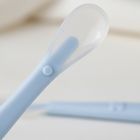 Bocioland, silikonowa łyżeczka, niebieska