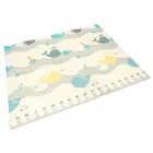 Bocioland, Wodne miasto, składana mata piankowa, szara, 150-180 cm