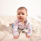 Body chłopięce z długim rękawem, białe, Nicol