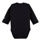 Body dziecięce z długim rękawem, czarne, Eevi