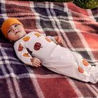 Body dziecięce z długim rękawem, ecru, Eevi