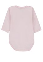 Body dziewczęce z długim rękawem, różowe, Kanz