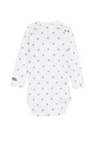 Body niemowlęce z długim rękawem, białe, Bellybutton