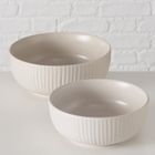 Boltze, ceramiczne miski, Ensa, średnica 18,5-22 cm, 2 szt.