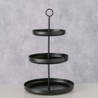 Boltze Home, Credo, metalowa patera na owoce, 3 poziomy, 32,5 cm