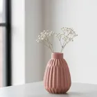 Boltze Home, Esko, wazon, ręcznie malowany, ceramiczny, 13 cm