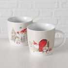 Boltze Home, Fiete, kubek ze skrzatami, 330 ml