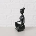 Boltze Home, figurka dekoracyjna Joga, kobieta, 10 cm